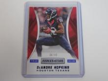 2016 PANINI ROOKIES STARS DEANDRE HOPKINS TRUE BLUE #'D 36/49 TEXANS