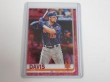 2019 TOPPS J.D. DAVIS RARE MOTHERS DAY PINK SSP #D 17/50 NEW YORK METS