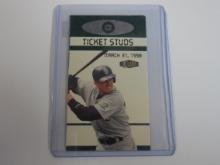 1998 FLEER ULTRA ALEX RODRIGUEZ TICKET STUDS RARE 90S INSERT SSP