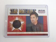 2015 PANINI AMERICANA AL PACINO CELEBRITY WORN MEMORABILIA RELIC CARD