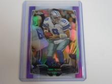 2014 TOPPS CHROME TONY ROMO PURPLE REFRACTOR DALLAS COWBOYS