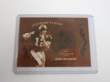 2006 DONRUSS CLASSICS TERRY BRADSHAW LEGENDARY PLAYERS #D 0461/1000 STEELERS