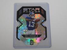 2018 PANINI UNPARALLELED ODELL BECKHAM JR STAR FACTOR HOLO #D 036/200