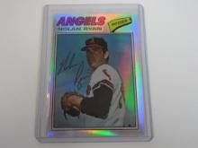 1999 TOPPS NOLAN RYAN TOPPS FINEST 1977 REFRACTOR CARD SSP ANGELS