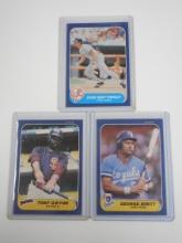 1986 FLEER BASEBALL DON MATTINGLY TONY GWYNN GEORGE BRETT