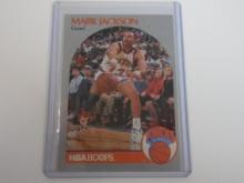 1990-91 NBA HOOPS MARK JACKSON ERIK AND LYLE MENENDEZ IN BACKGROUND