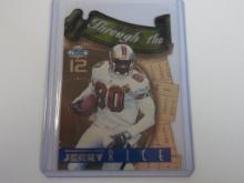 RARE 1997 PRO LINE GEMS JERRY RICE THROUGH THE YEARS DIE CUT 49ERS SSP