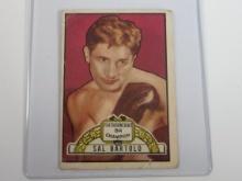 1951 TOPPS RINGSIDE BOXING #28 SAL BARTOLO VINTAGE