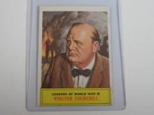 RARE 1965 TOPPS BATTLE THE STORY OF WWII #61 WINSTON CHURCHILL