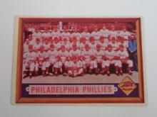 1957 TOPPS BASEBALL #214 PHILADELPHIA PHILLIES TEAM CARD VINTAGE