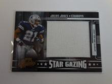 2005 PLAYOFF ABSOLUTE JULIO JONES JUMBO GAME USED JERSEY #D 22/25 COWBOYS