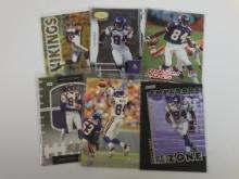 RANDY MOSS MINNESOTA VIKINGS FOOTBALL CARD LOT