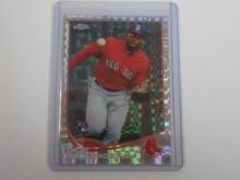 2013 TOPPS CHROME JACKIE BRADLEY JR X FRACTOR ROOKIE CARD RED SOX RC SP