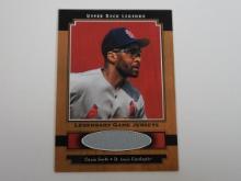 2001 UPPER DECK LEGENDS OZZIE SMITH GAME USED JERSEY CARD CARDINALS