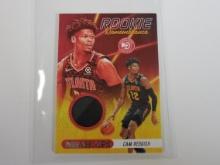 2020-21 PANINI HOOPS CAM REDDISH JERSEY RELIC ROOKIE CARD