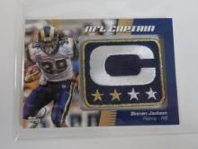 2012 TOPPS FOOTBALL STEVEN JACKSON CAPTAIN'S PATCH CARD VERY NICE