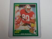 1989 SCORE FOOTBALL #221 JERRY RICE SAN FRANCISCO 49ERS