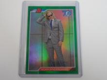 2017 BOWMAN CHROME NOAH SYNDERGAARD 1992 VARIATION GREEN REFRACTOR 53/99 METS