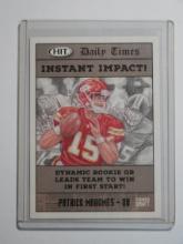 2018 SAGE HIT PATRICK MAHOMES INSTANT IMPACT PREMIER DRAFT