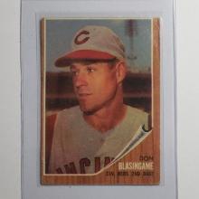 1962 TOPPS BASEBALL #103 DON BLASINGAME CINCINNATI REDS