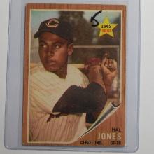 1962 TOPPS BASEBALL #49 HAL JONES CLEVELAND INDIANS