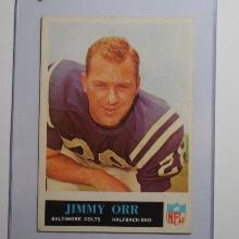 1965 PHILADELPHIA FOOTBALL #9 JIMMY ORR BALTIMORE COLTS