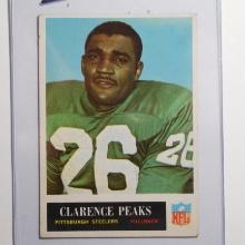 1965 PHILADELPHIA FOOTBALL #151 CLARENCE PEAKS PITTSBURGH STEELERS