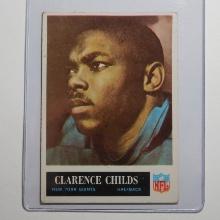 1965 PHILADELPHIA FOOTBALL #116 CLARENCE CHILDS NEW YORK GIANTS