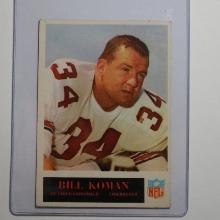 1965 PHILADELPHIA FOOTBALL #164 BILL KOMAN ST LOUIS CARDINALS