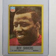 1967 PHILADELPHIA FOOTBALL #164 ROY SHIVERS ST LOUIS CARDINALS