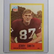 1967 PHILADELPHIA FOOTBALL #189 JERRY SMITH WASHINGTON REDSKINS