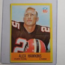 1967 PHILADELPHIA FOOTBALL #3 ALEX HAWKINS ATLANTA FALCONS