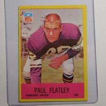 1967 PHILADELPHIA FOOTBALL #101 PAUL FLATLEY MINNESOTA VIKINGS