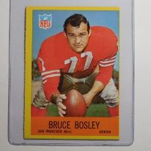 1967 PHILADELPHIA FOOTBALL #171 BRUCE BOSLEY SAN FRANCISCO 49ERS
