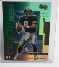 2000 UPPER DECK IONIX TROY AIKMAN SUPER TRIO HOLO COWBOYS