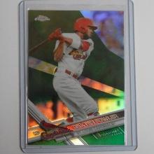 2017 TOPPS CHROME DEXTER FOWLER GREEN REFRACTOR #D 92/99