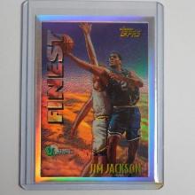 1995-96 TOPPS JIM JACK MYSTERY FINEST REFRACTOR DALLAS MAVERICKS