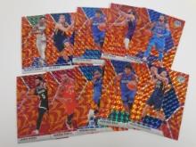 2019-20 PANINI MOSAIC REACTIVE ORANGE MOSAIC PRIZM BASKETBALL CARD LOT