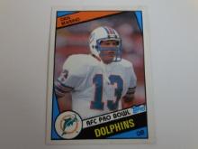 1984 TOPPS FOOTBALL #123 DAN MARINO ROOKIE CARD HOF RC MUST SEE