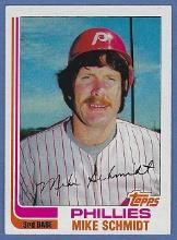 Nice 1982 Topps #100 Mike Schmidt Philadelphia Phillies