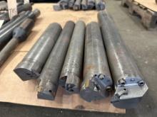Lot of 5: Boring Bars Ranging From 2-1/4? Dia X 11-1/2? L to 2-1/4? Dia X 21-1/2? L