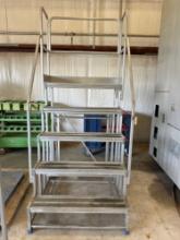 Shop Floor Stair Ladder 50? L X 40? W X 95? H