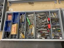 Drawer of Taps and Drills - See Photo