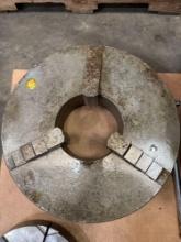 19 1/2? Bison 3 Jaw Chuck with 7 1/2?