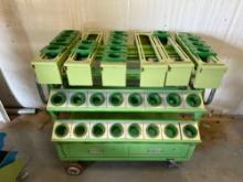 Double Sided Cat 40s/ 50s Push Tool Cart