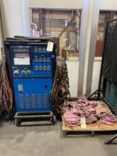 Lot of 2: Heat Induction Units with transformer cart, blankets and a cables