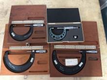 Lot of 4: Blade Micrometers