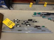 Lot of Standars Bars for O.D Micrometers, Assorted Sizes. See photo.