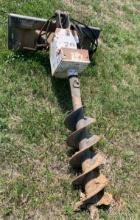 Bobcat Post Hole Digger - Skid Steer Attachment