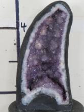 BIG 44.1lbs Deep Purple Amethyst Geode Crystal Cathedral ROCKS&MINERALS